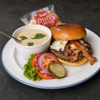 Clam Chowder Burger